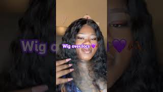 Unice wig over locs tiktok wigs wigreviews UNice01 [upl. by Clapp]