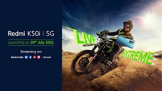 Redmi K50i 5G Launch Event  Live Extreme [upl. by Matthaus]