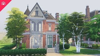 Newcrest Makeover 97 Alfred Street  The Sims 4 Speed Build [upl. by Doowrehs]