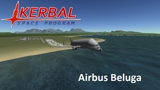 Airbus Beluga speedbuild  Kerbal Space Program [upl. by Natalya]