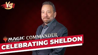 Sheldon Celebration  Commander VS  Magic the Gathering Gameplay [upl. by Ecreip]