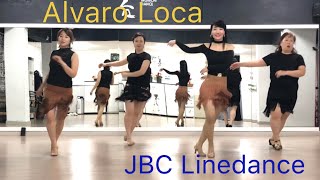 Alvaro Loca LinedanceDongsook Kim Demo amp Count [upl. by Yecal]