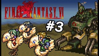 A FUGA PARA O SUL   Final Fantasy VI  3 PTBR [upl. by Dannica]