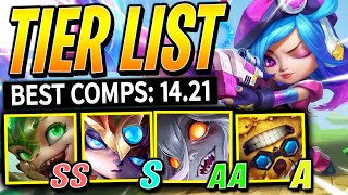 BEST TFT Comps for Patch 1421  Teamfight Tactics Guide  Set 12 Ranked Beginners Meta Tier List [upl. by Lorene303]