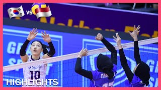 Korea vs Indonesia  Highlights  Jan 07  Womens Asian Tokyo Olympic Volleyball Qualification 2020 [upl. by Nairim]