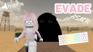 Roblox EVADE but its CREAMY Keyboard ASMR [upl. by Anivlek]