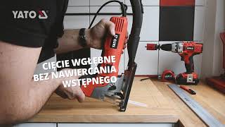 YATO Power Tool YT82272 how to use JIG SAW [upl. by Tyler559]