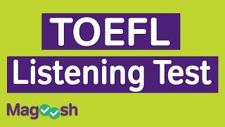 TOEFL Listening Practice Test [upl. by Mauve]