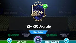 82 x20 Upgrade SBC Pack Opened  Cheap Solution amp Tips  FC 24 [upl. by Atinuaj]