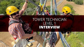 TEEX Tower Technician Level One Course  Jose Fuentes Interview [upl. by Henke]