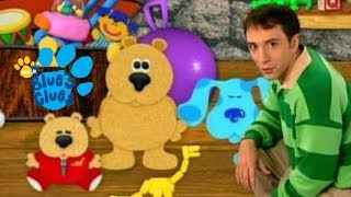 Blues Clues full episodes Blues Clues and Steve go to find Baby Bear balloons [upl. by Ranite]