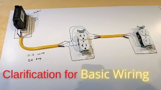 Electrical Wiring Basics Clarification [upl. by Erving]