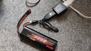 走行用74VLiPoバッテリーをUSBアダプタで充電する【ラジコン】 [upl. by Becht]