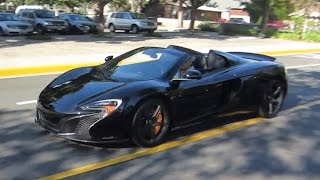 McLaren 650S Spider w startup acceleration [upl. by Ggerk181]