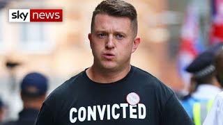 Tommy Robinson sent back to jail for contempt of court [upl. by Eiramanad]