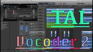 TALVocoder 2 a freeware vocoder effect in VST AU and AAX plugin  PC amp Mac [upl. by Barnard766]