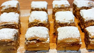 Petits gâteaux qui fondent en bouche  Addictif   Recette facile  Noix amandes et pommes 👍🔝 [upl. by Manuel]