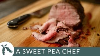 How To Cook Roast Beef  A Sweet Pea Chef [upl. by Etnovad]