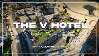 MAP The V Hotel Vespucci FiveM GTA 5 RP Exterior [upl. by Alhan]