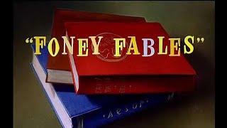 Foney Fables  Warner Bros  Merrie Melodies  1942 [upl. by Ennaerb470]