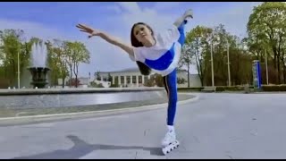 Kamila Valieva on roller skates [upl. by Marmawke544]