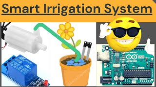 Smart Irrigation System  Arduino  Soil Moisture Sensor  Relay  DC Water Pump  Arduino Projects [upl. by Eeral]