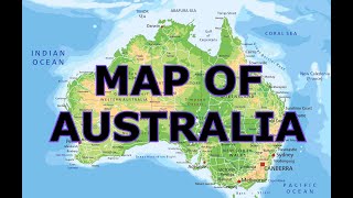 MAP OF AUSTRALIA [upl. by Perni]