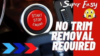 BMW Start Stop Button Replacement [upl. by Airdnaxela]