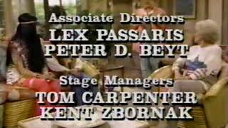 The Golden Girls on Lifetime TV End Credits 1997 [upl. by Alanah897]