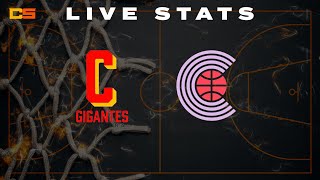 Gigantes de Carolina vs Criollos de Caguas  LIVE STATS  BSN [upl. by Christan]