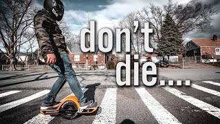 Onewheel Beginner Tips  Emergency Stop amp Tail Drags  Short Stop  Braking  Pint amp XR [upl. by Ariaec]