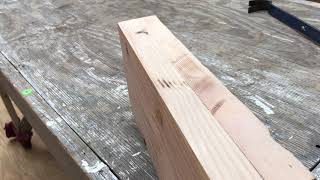 Making inexpensive beams from framing lumber Pt 1 [upl. by Anoik7]