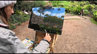 Painting Umpherston Sinkhole Plein Air [upl. by Dodwell]