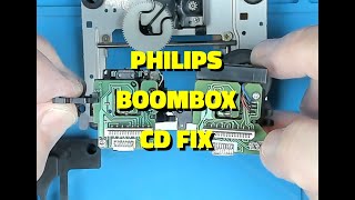 Philips Boom Box CD Fix [upl. by Eislek596]