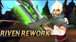 RIVEN VISUAL REWORK  League of Legends [upl. by Zenobia359]