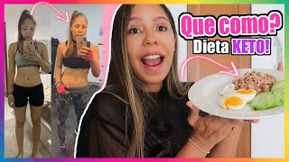 QUE COMO EN UN DIA KETO DIETA CETOGÉNICA ♡│Mirianny [upl. by Maryly]