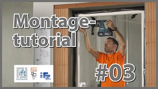 Fenster einbauen  Befestigung  Montagetutorial 03 [upl. by Barbra]