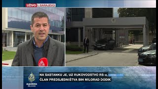 Ambasadori EUa na sastanku sa zvaničnicima RSa u I Sarajevu [upl. by Nakeber]