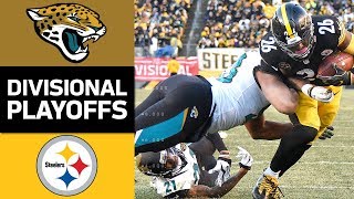 Jaguars vs Steelers  NFL Divisional Round Game Highlights [upl. by Enel]