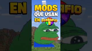 MODS QUE USAN EN DEDSAFIO 3 minecraft minecraftshorts dedsafio3 [upl. by Vinson712]