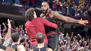 LeBron Jamesten muhteşem maç sonu ve game winner Ve Cedi Osmanla sevinci [upl. by Melisandra379]