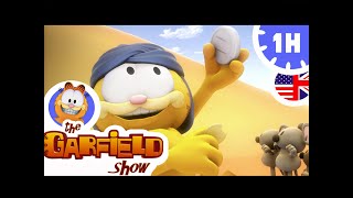 THE GARFIELD SHOW  1 Hour  New Compilation 10 [upl. by Nairahcaz]