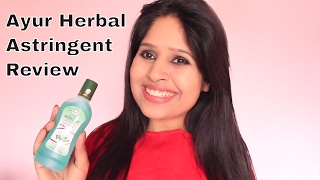 Ayur Herbal Aloevera Astringent  HOT OR NOT  Best Astringents in India [upl. by Torray30]