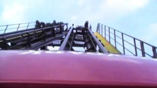 Sidewinder Onride Front Seat HD POV Hershey Park [upl. by Aicatsanna]