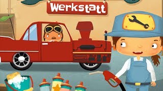 Tolles Autowerkstatt Kinderspiel 🌞 Meine kleine Welt Werstatt  deutsch [upl. by Lamp]