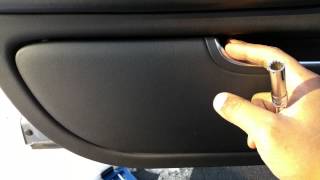 Audi a8 D3 front door panel removal part 1 [upl. by Stewart627]