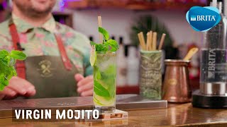 Virgin Mojito  Alkoholfreier Cocktail by BRITA [upl. by Ollayos5]