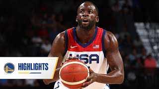 Draymond Greens Best Moments With USA Basketball  2021 Highlights [upl. by Hayott]