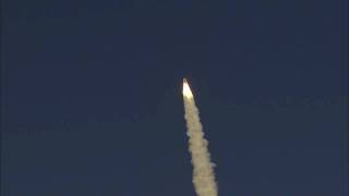 STS133 Launch Replay VAB Roof TV 5 [upl. by Adlig813]