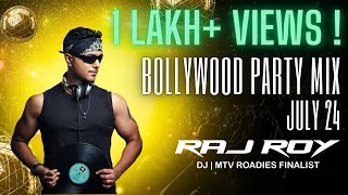 Bollywood Party Mix July 2024  DJ Raj Roy  Bollywood Dance Mix [upl. by Julina]